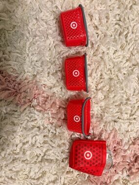 TARGET MINIVERSE three shopping baskets and one bag